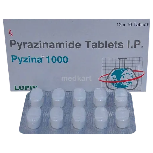 pyzina 1000mg tablet 10's